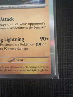 Pokemon TCG Jolteon Scarlet & Violet 151 Card 135/165 Holo Rare NM - Image 4