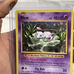 Pokemon Mew TCG Card Holo Rare XY Evolutions Card 53/108 LP/NM Pokemon 2016 - Image 3