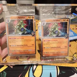 Pokemon Center Stamp Promo Team Rockets Tyranitar Card 096/182 Sealed - Image 1