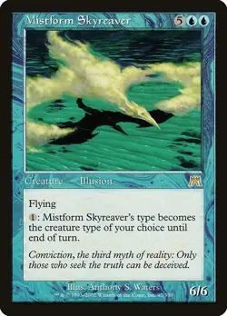 MISTFORM SKYREAVER - Onslaught - MTG Magic the Gathering Card - Rare - Image 1