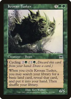 KROSAN TUSKER - Onslaught - MTG Magic the Gathering Card - Common - Image 1