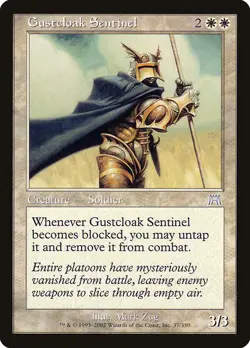 GUSTCLOAK SENTINEL - Onslaught - MTG Magic the Gathering Card - Uncommon - Image 1