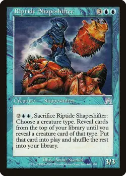 RIPTIDE SHAPESHIFTER - Onslaught - MTG Magic the Gathering Card - Uncommon - Image 1