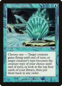 TRICKERY CHARM - Onslaught - MTG Magic the Gathering Card - Common - Image 1