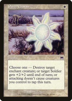 PIETY CHARM - Onslaught - MTG Magic the Gathering Card - Common - Image 1