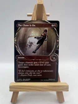 MTG The Chase Is On (Showcase) [Murders at Karlov Manor] LP/NM - Image 1