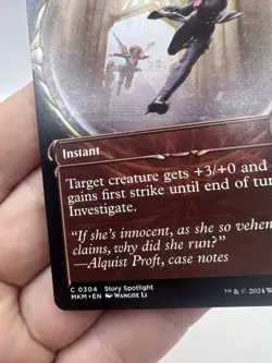 MTG The Chase Is On (Showcase) [Murders at Karlov Manor] LP/NM - Image 5