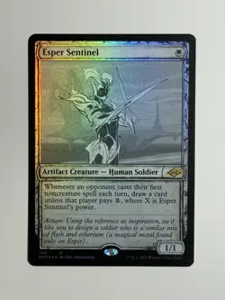 MTG Magic the Gathering FOIL Esper Sentinel Showcase MH2! - Image 3