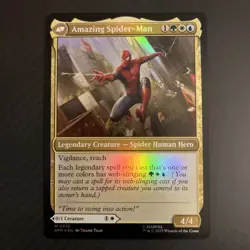 MTG - SPM - Peter Parker Amazing Spider-Man - Foil - M 0010 NM - Image 2