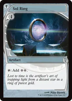 1x NM FUTURE SIGHT FRAME Sol Ring MTG Mystery Booster 2 MB2 SV - Image 1