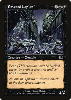 SEVERED LEGION - Onslaught - MTG Magic the Gathering Card - Common - Image 1