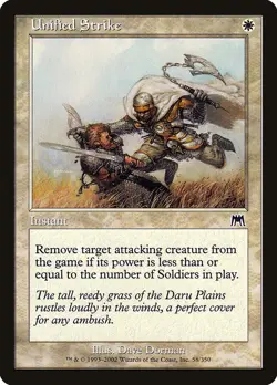 UNIFIED STRIKE - Onslaught - MTG Magic the Gathering Card - Common - Image 1