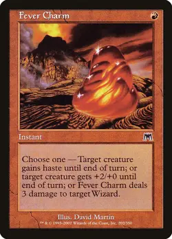 FEVER CHARM - Onslaught - MTG Magic the Gathering Card - Common - Image 1