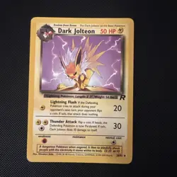 Dark Jolteon 38/82 Team Rocket Pokemon S487 - Image 1