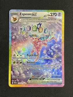 Pokemon Espeon EX (PRE) 155/131 Prismatic Evolutions Special Illustration Rare - Image 1