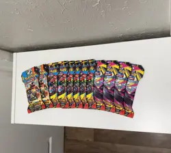 NEW Sealed Pokemon TCG Mega Evolution Sleeved Booster Packs - x12 Booster Packs - Image 1