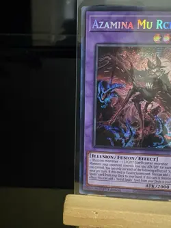 Azamina Mu Rcielago MP25-EN104 Prismatic Secret Rare 2025 Mega Pack Yugioh - Image 2