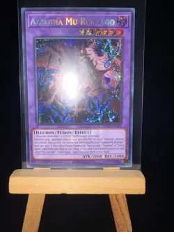 Azamina Mu Rcielago MP25-EN104 Prismatic Secret Rare 2025 Mega Pack Yugioh - Image 4