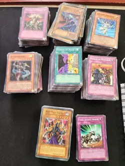 Yugioh 500+ Cards Bulk Lot Unsearched Mixed Sets Holographics Foils. USED - Image 1