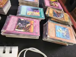 Yugioh 500+ Cards Bulk Lot Unsearched Mixed Sets Holographics Foils. USED - Image 3