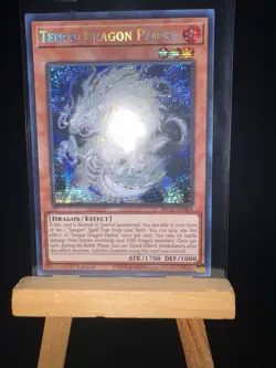 Yugioh Tenpai Dragon Paidra MP25-EN064 1st Edition Prismatic Secret Rare NM - Image 4