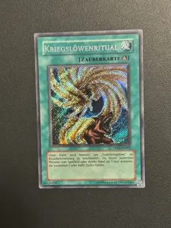 GERMAN War-Lion Ritual - Secret Rare - PP02-DE002 - PP02-EN002 - Yugioh - Image 1