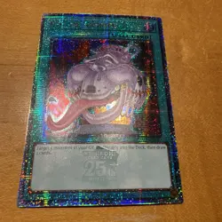 Yugioh! Pot of Avarice - RA03-EN160 - Quarter Century Secret Rare - 1st NM - Image 1