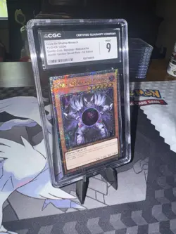 Yugioh QCS Caius the Shadow Monarch Quarter Century Secret Rare RA03-EN194 RA03 - Image 2