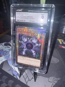 Yugioh QCS Caius the Shadow Monarch Quarter Century Secret Rare RA03-EN194 RA03 - Image 3