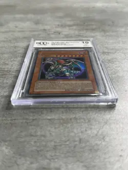 Yugioh Card Chaos Emperor Dragon Ultra Rare BCCG 10 Mint, TLM-ENSE2, 2005 (1) - Image 3