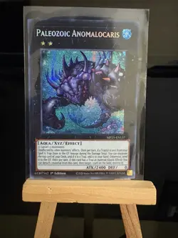 Yugioh Paleozoic Anomalocaris MP25-EN137 1st Edition Prismatic Secret Rare NM - Image 1