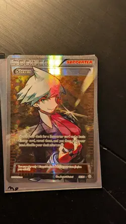Pokemon Card XY Full Art Trainer Lot (Steven is HP) ( AZ is LP-) - Image 4