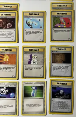 Pokemon WOTC trainer Card Bundle X28 Base Set 1&2 Fossil Rocket HP RARE - Image 4