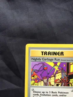 Pokemon Cards: Team Rocket 1st Edition Uncommon: Nightly Garbage Run 77/82 - Image 2