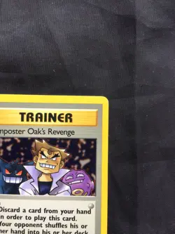 Pokemon Cards: Team Rocket 1st Edition Uncommon: Impostor Oak's Revenge 76/82 - Image 3