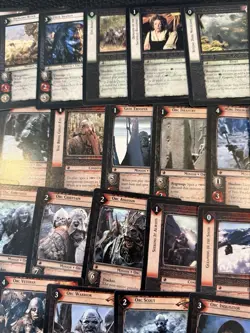 Lord Of The Rings Trading Card Bundle Over 125 Cards Mixed Sets. - Image 3