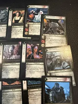 Lord Of The Rings Trading Card Bundle Over 125 Cards Mixed Sets. - Image 4