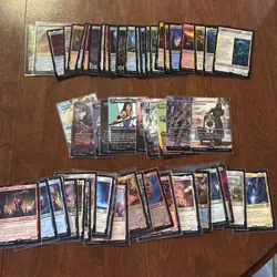 Magic The Gathering Final Fantasy Lot Foil, Rare Or Borderless 64 Cards 29 Rare - Image 1