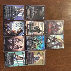 Magic The Gathering Final Fantasy Lot Foil, Rare Or Borderless 64 Cards 29 Rare - Image 2