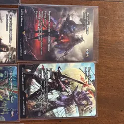 Magic The Gathering Final Fantasy Lot Foil, Rare Or Borderless 64 Cards 29 Rare - Image 3