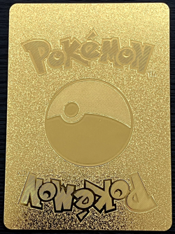 Pikachu Vmax Premium Gold Foil Fan Art Vinyl Textured Pokemon Card - Image 3