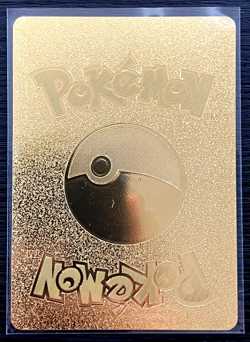 Pikachu Vmax Premium Gold Foil Fan Art Vinyl Textured Pokemon Card - Image 5