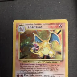 🔥 Charizard 4/102 🔥 Original Holo Rare Base Set Pokemon Card 1999 - Image 3