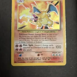 🔥 Charizard 4/102 🔥 Original Holo Rare Base Set Pokemon Card 1999 - Image 4