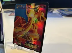 Charizard EX 100/106 basic 2013 holographic Pokemon card - Image 4