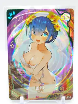 Goddess Story - Anime Waifu Trading Card - Rem - Image 1