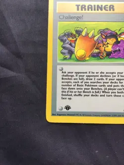 Pokemon Cards: Team Rocket 1st Edition Uncommon: Challenge! 74/82 - Image 5
