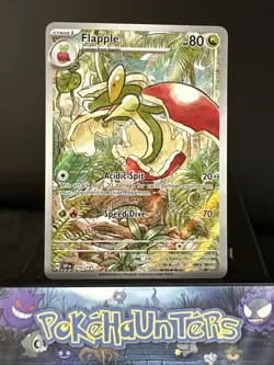 Pokemon Card Flapple 210/191 Surging Sparks Illustration Full Art Rare Holo NM - Image 1