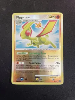 Pokemon Card Flygon 5/132 Reverse Holo Secret Wonders Pokemon TCG HP - Image 1
