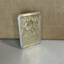 1999 Pokemon 24K Gold Plated Trading Card Limited Edition Burger King Lot Of 4 - Image 2